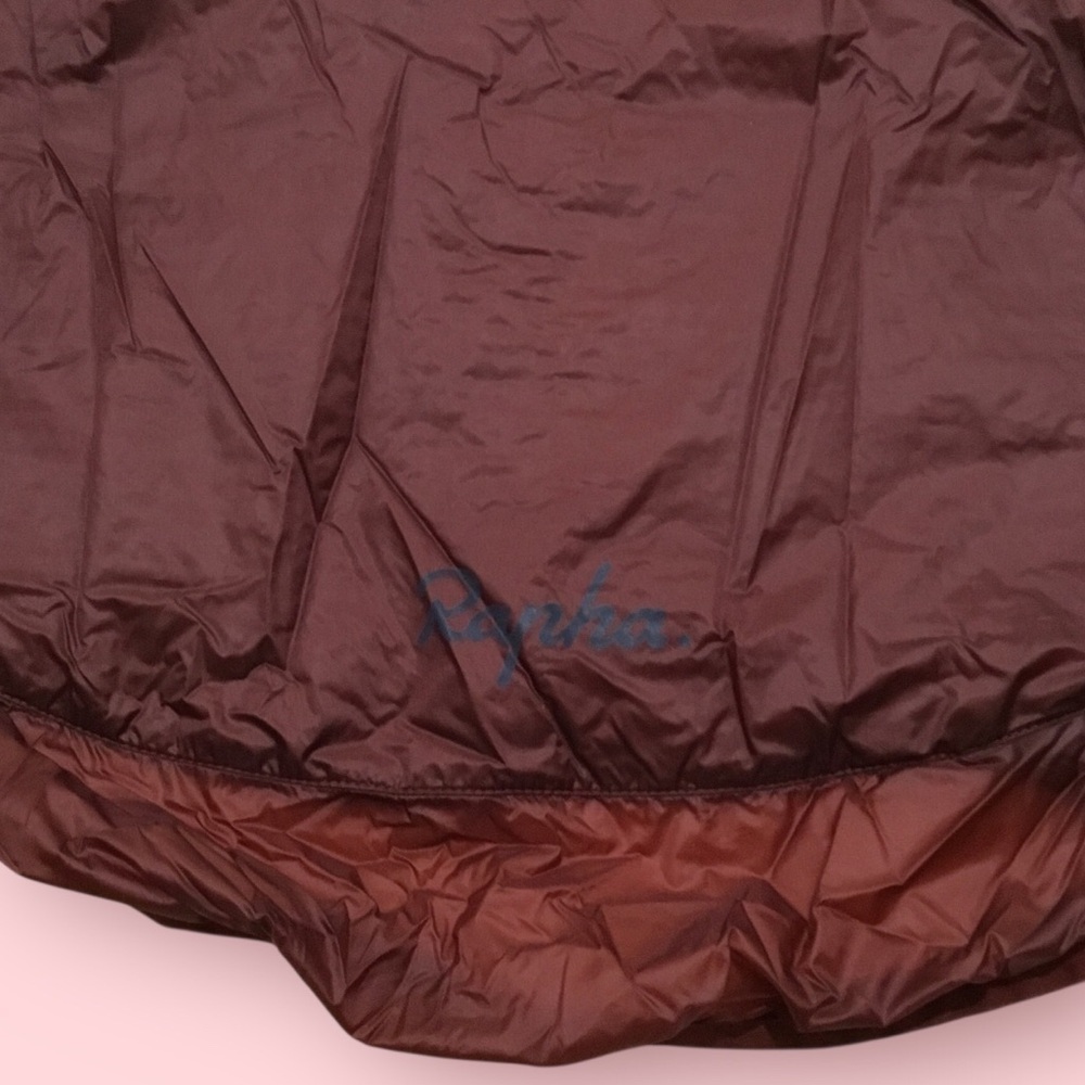 Rapha Mens Brevet Insulated HI VIZ Winter Jacket (Red Brick) - Picture 6 of 9